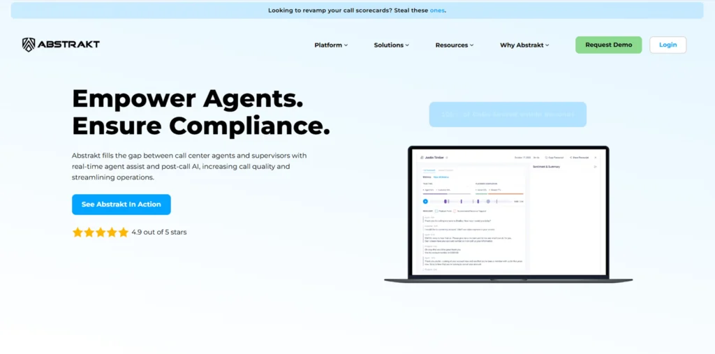 Abstrakt Website Image