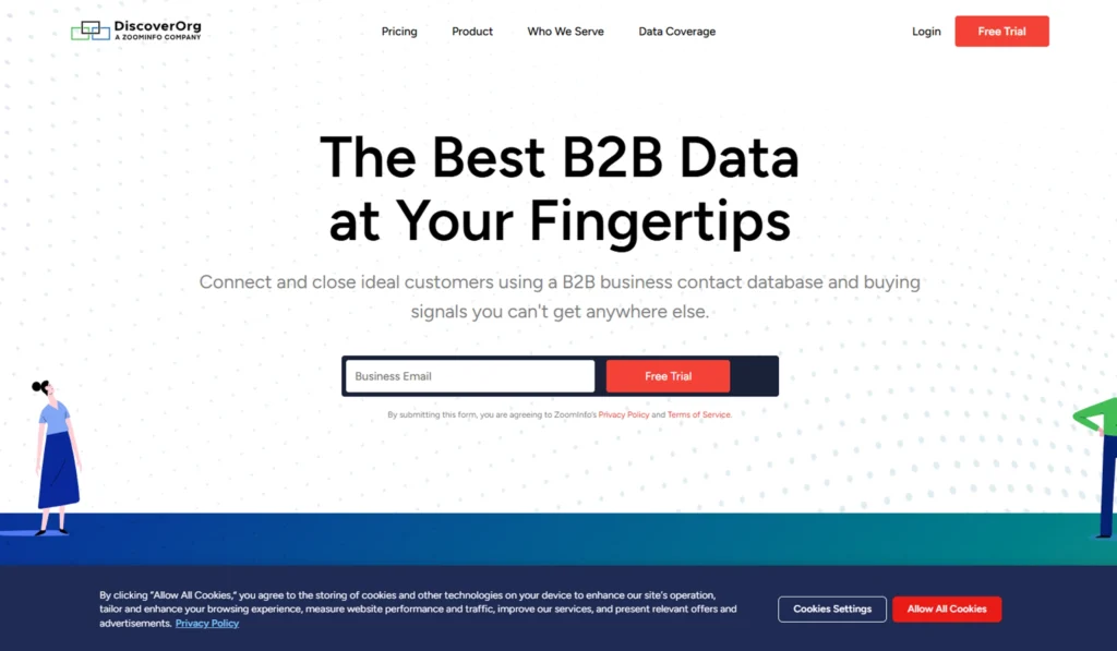 DiscoverOrg Data-driven companies