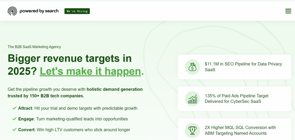 Powered by Search for fintech