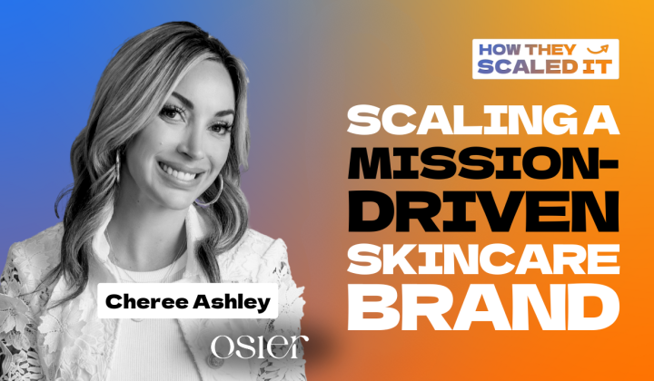 Osier Blends Skincare with Purpose
